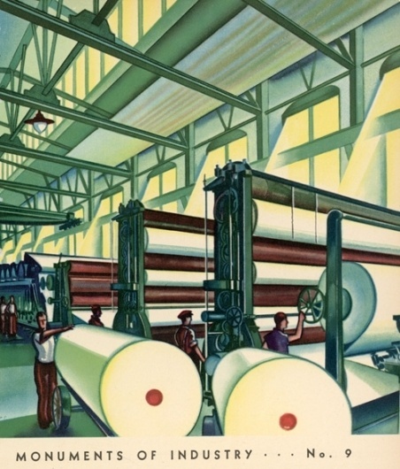 tumblr_lz51nozWsm1r3k32oo1_500.jpg 500×585 pixels #illustration #factory