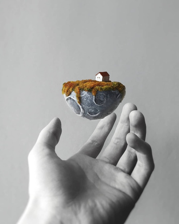 These miniature sculptures bring fantasy worlds into your home — minimalgoods