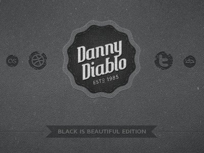 Dribbble - Dannydiablo v3 [black edition] by Danny Knaack #logo #web