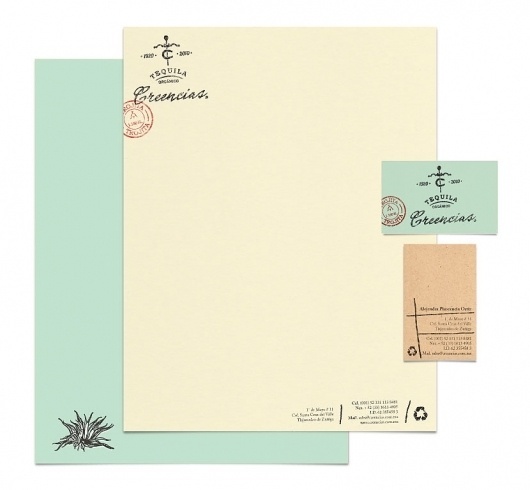 lovely-stationery-creencias1.jpg 830×768 pixels #type #stamp #letterhead