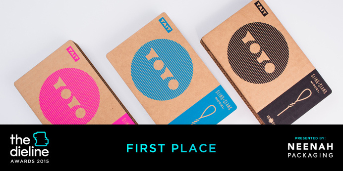 The Dieline Awards 2015: 1st Place Games, Toys, Sports, Recreational- Sling-Slang YOYO