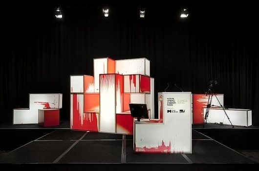 Melbourne Spring Fashion Week (MSFW) | Set Design | Qualia Creative - Brand Identity and Graphic Design, Melbourne #design #graphic