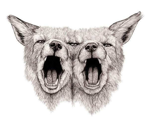 Black and White Illustrations by Amy Dover #arts #illustrations #inspirations