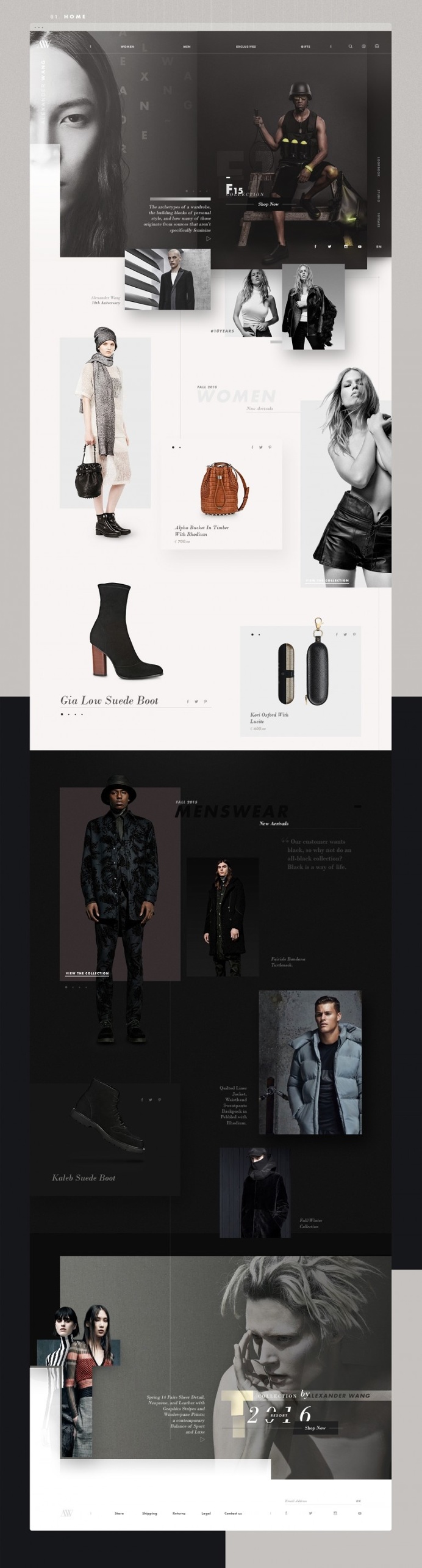 Alexander Wang | Redesign Concept
