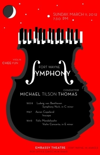 Red Symphony | Flickr - Photo Sharing! #cello #typography