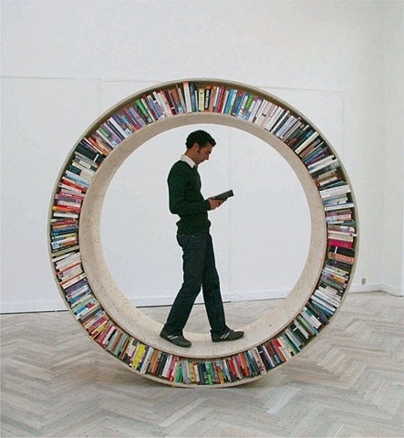 FFFFOUND! #bookcase #read