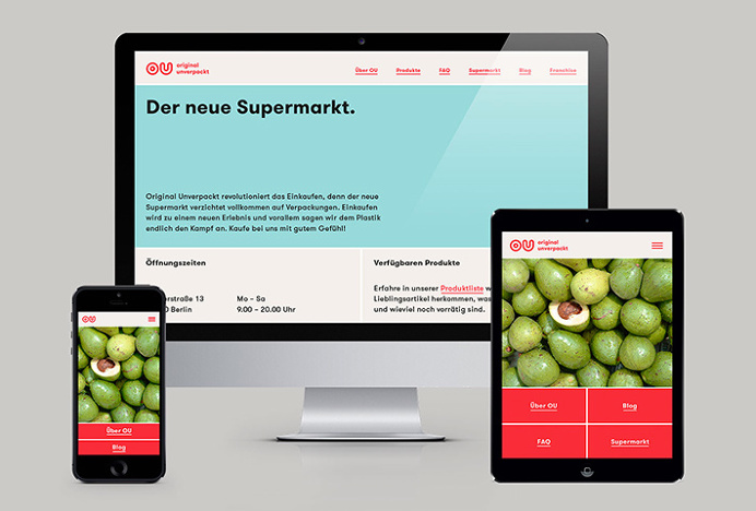 Original Unverpackt by Sehen und Ernten #website #web design