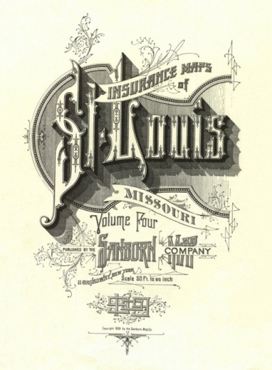 Tumblr #insurance #lettering #maps #typography