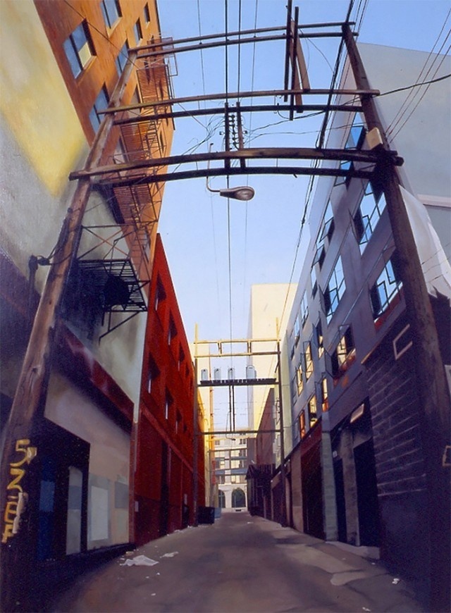 Realistic Urban Paintings by Graeme Berglun_7 #urban #realistic #city #painting #art
