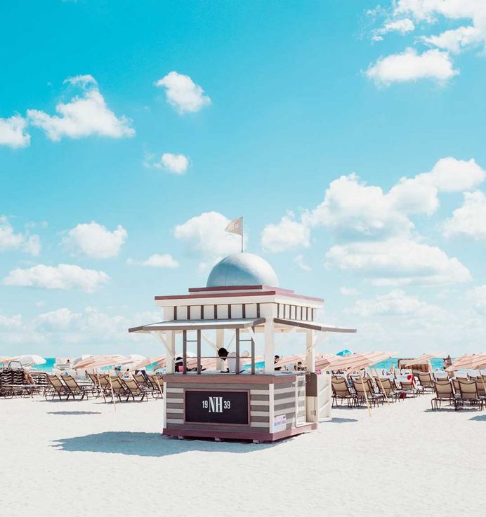 Cabana: Minimalist and Bold Landscapes of Miami Beach by David Behar