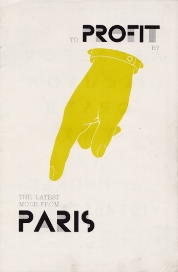 Graphical Distractions: Adolphe Mouron Cassandre - Bifur promotional brochure #type #lettering #bifor