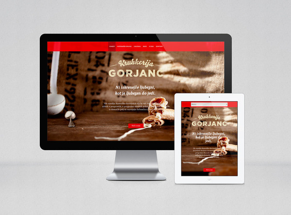 New, tasty website for Kruhkerija Gorjanc. Thank... #photo #design #food #website #bread