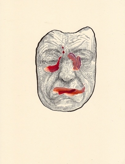 Drawings by Steven Ketchum I Art Sponge #steven #grotesque #strange #painting #ketchum #drawing