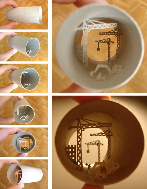 Rouleaux: Anastassia Elias' New Book of Toilet Paper Roll SculpturesJune 19 #toilet #elias #card #tube #anastassia #roll #paper