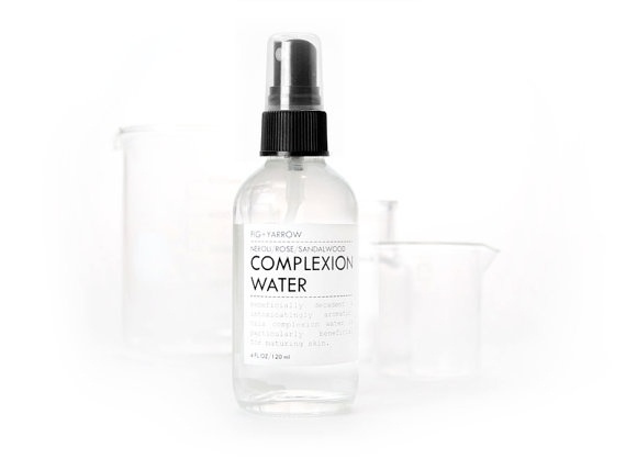 R/S/N COMPLEXION WATER rose/sandalwood/neroli by FIGandYARROW #white #packaging #space #simple #minimalist