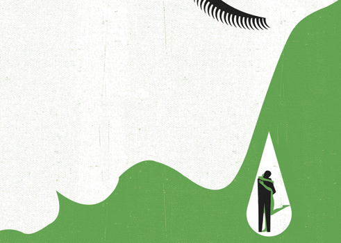Metro 'It's Complicated' column illustrations (2) on Illustration Served #illustration #editorial