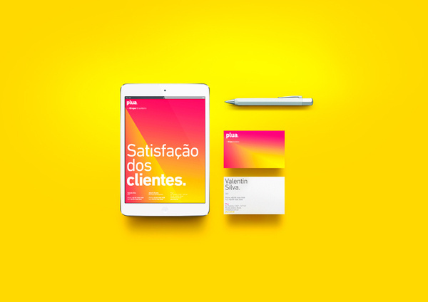 Plua® #diseo #white #branding #argentina #stationery #design #color #minimalism #black #pure #corporate #brand #identity #buenos #and #logo #helvetica #aires