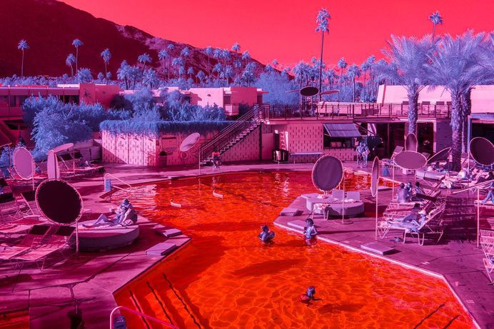 Infra Realism: Hypercolour Photos of California by Kate Ballis