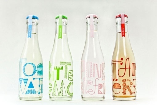 design work life » cataloging inspiration daily #labels #packaging #color #altamira #natural #sodas #cocktail #miriam #1