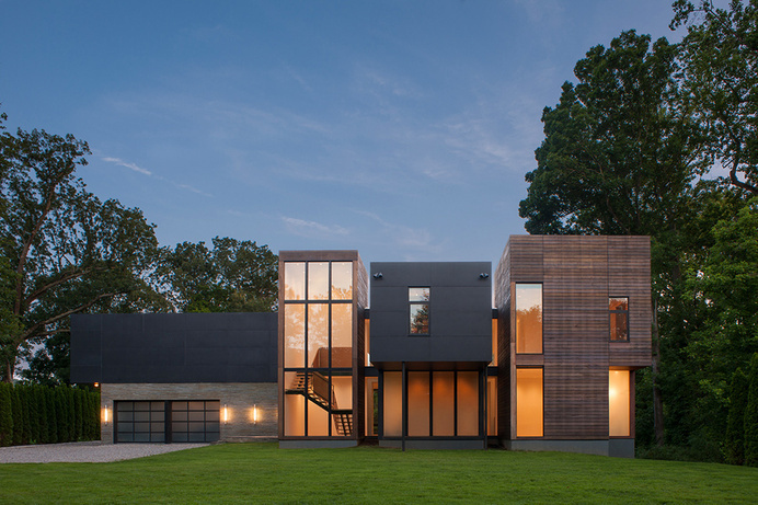 Massive Contemporary House Taking in Great Views in Maryland #maryland #architecture #contemporary