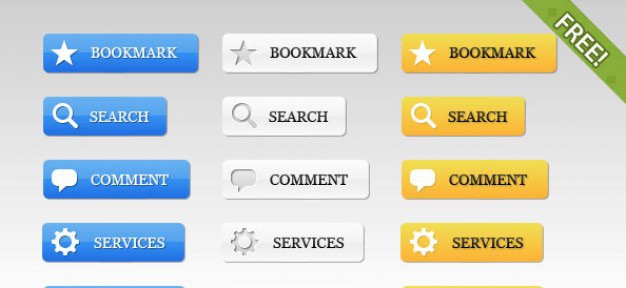 39 free web 2.0 buttons Free Psd. See more inspiration related to Icons, Web, Buttons, Web icons, Web button, Horizontal and Styles on Freepik.