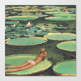 LILY POND LANE Canvas Print