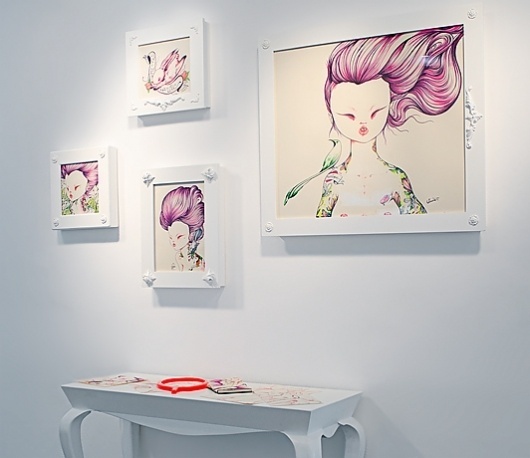 Violeta :: Work :: Neo-Romantic #illustration