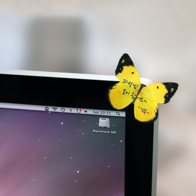 Butterfly Deco-It Sticky Notes #tech #flow #gadget #gift #ideas #cool