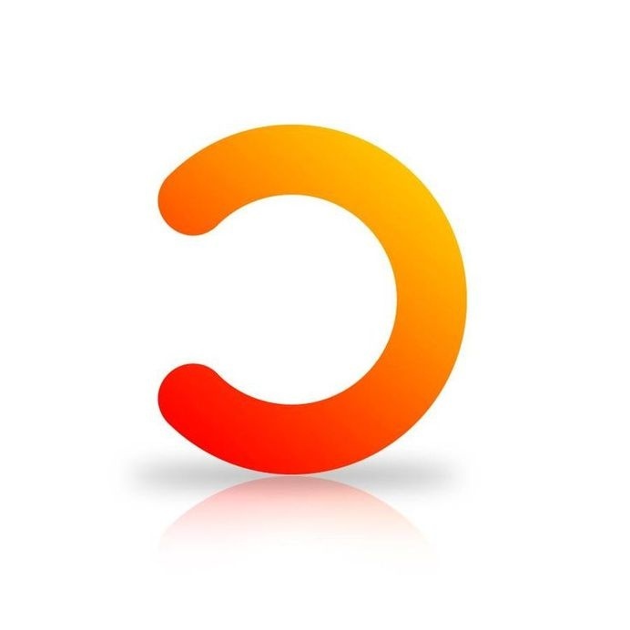 C backhand #font #c #typography