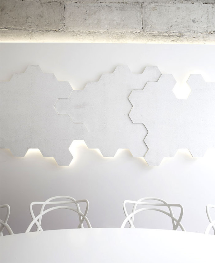 #office #office design #office space #work space #white #art #light