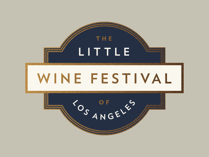 Little Wine Festival Of Los Angeles pt. II #logo #badge