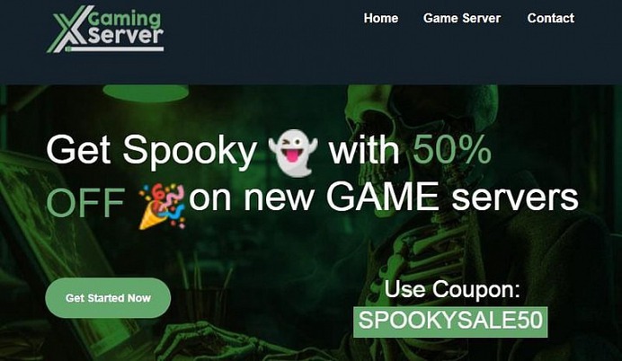 This #HalloweenSeason Get Spooky 👻 with huge 50% OFF discount on XGamingServer Game server plans: https://bit.ly/40e7x28 

use coupon code: SPOOKYSALE50. Visit now to get Discounts on new servers 50% OFF on all new servers you order both monthly and semi-annual. Also get 50% OFF on all servers upgrades you order both monthly and semi-annual: https://www.webhostingdekho.com/halloween-web-hosting-offers-deals/
