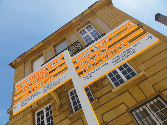 Creative Review Putting Metz on the Map #signage