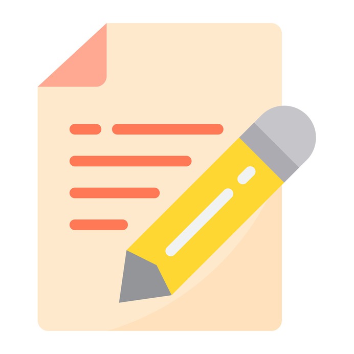 See more icon inspiration related to paper, document, contract, edit, pen, pencil, essay, file, files and folders, edit tools, insurance, signaling, notes and writing on Flaticon.