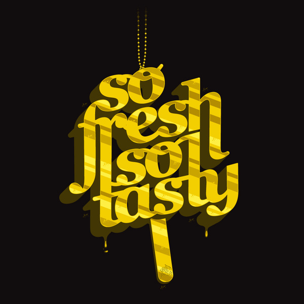 sofresh1 #gold #type #illustration #apparel