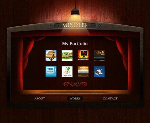Portfolio template Free Psd. See more inspiration related to Mockup, Design, Template, Web, Website, Web design, Portfolio, Templates, Website template, Website design, Portfolio template, Homepage, Horizontal and Portfolios on Freepik.