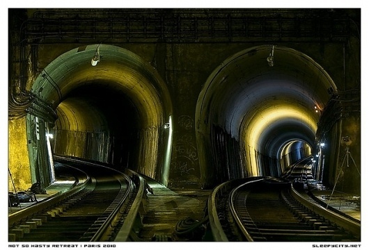 Not so hasty retreat | Flickr - Photo Sharing! #train #paris #metro #underground