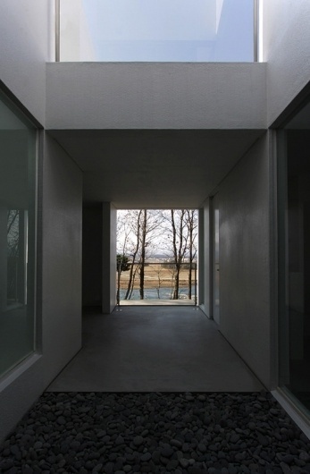 Cold Rockin #concrete #stones #doorway #architecture #trees