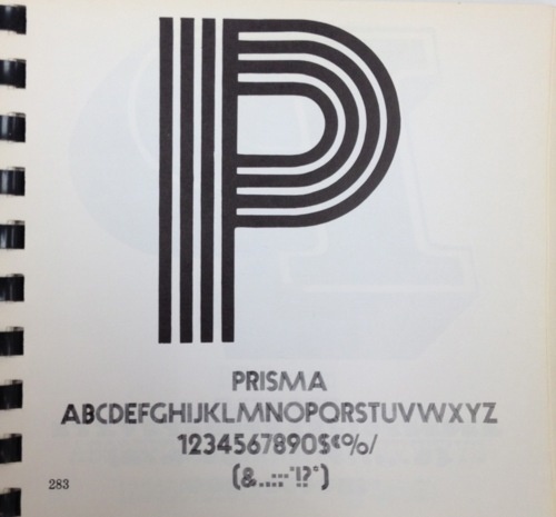 Daily Type Specimen | Prisma was designed by Rudolf Koch in 1931. Like... #typography