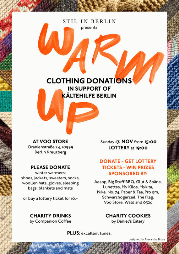 Stil in Berlin — Warm Up #art #typography #handmade