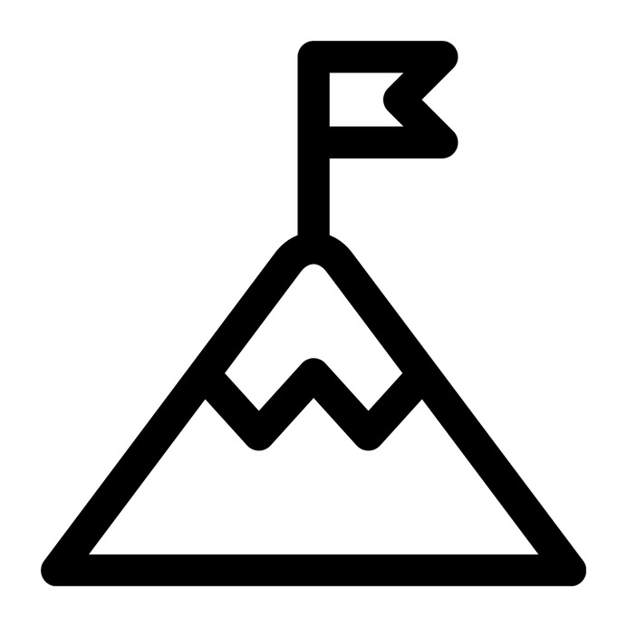 See more icon inspiration related to goal, mountain, top, flag, snow, location pin, goals, snowy, objective, arrive, flags, business, nature and location on Flaticon.