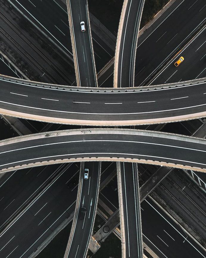 Stunning Symmetry and Patterns: Drone Photography by Costas Spathis