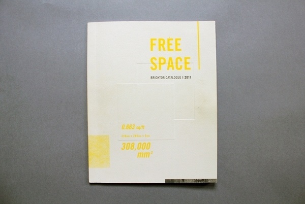 'Free Space' Project from Brighton Graduate Matt Lyver | Ape on the Moon: Contemporary Visual Culture #project #free #design #environmental #typography