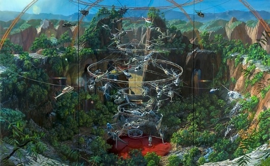 FEW_3 #pattern #color #apocalypse #painting #surreal