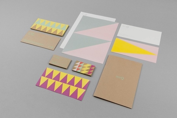 Good design makes me happy: Project Love: Spa Q Identity #colour #identity