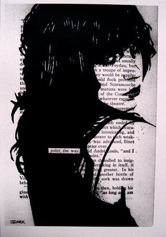 FFFFOUND! | Etsy :: johnclark :: PRINT - Point the Way #way #point #the