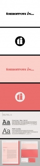 Mash Creative - Portfolio - Tomorrow is... #identity
