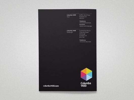 Columba 1400 - Colin Bennett #logo #print