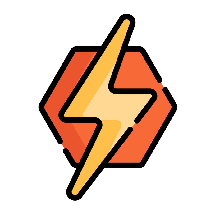 See more icon inspiration related to thunder, shapes and symbols, light bolt, electronics, lighting, electricity, energy and light on Flaticon.