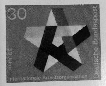 Gebrauchsgraphik #stamp #star #gebrauchsgraphik